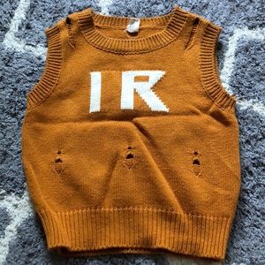 NWOT Adorable Toddler Vest sweater